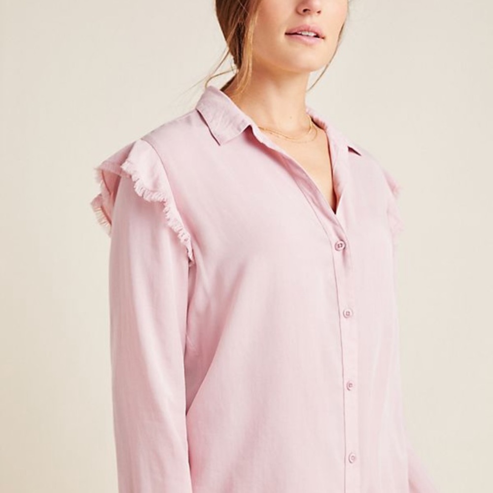 NOT FOR SALE NWT Cloth and Stone Pink Button up